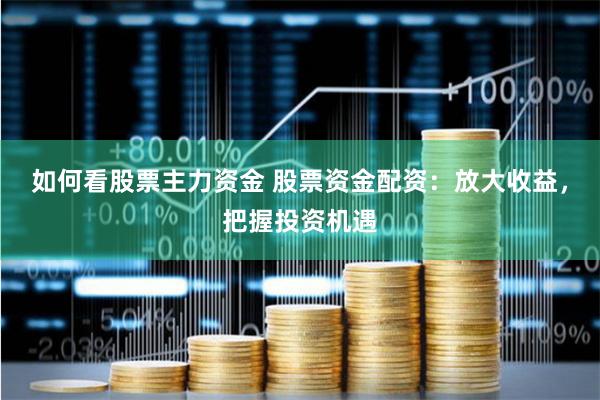 如何看股票主力资金 股票资金配资：放大收益，把握投资机遇